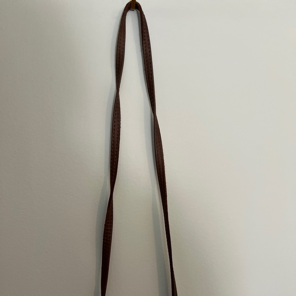 Made in Italy Leather Flower Handbag - Picture 7 of 13